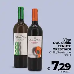 Ipercoop Radenza Vino DOC Sicilia Tenute Orestiadi offerta
