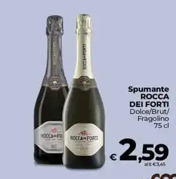 Ipercoop Radenza Spumante Rocca dei Forti offerta