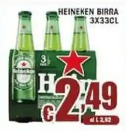 Sacoph Heineken birra offerta