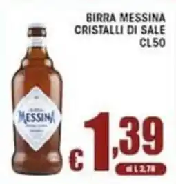 Sacoph Birra Messina Cristalli di Sale offerta