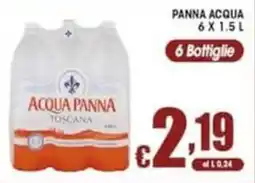 Sacoph Acqua Panna Toscana offerta