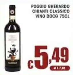 Sacoph Poggio Gherardo Chianti Classico Vino DOCG offerta