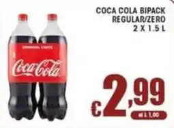 Sacoph Coca-Cola Bipack Regular/Zero offerta