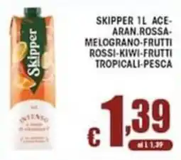 Sacoph Skipper succo di frutta offerta