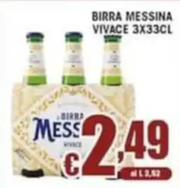 Sacoph Birra Messina Vivace offerta