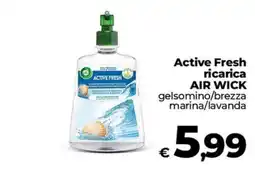 Ipercoop Radenza Active Fresh ricarica AIR WICK offerta