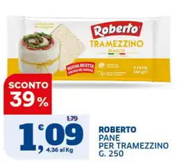 Ok Sigma Roberto pane per tramezzino offerta