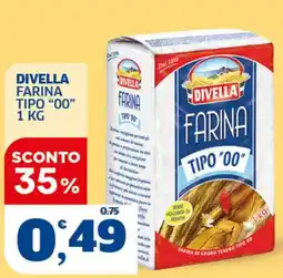 Ok Sigma Divella farina tipo "00" offerta