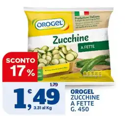 Ok Sigma Orogel zucchine a fette offerta