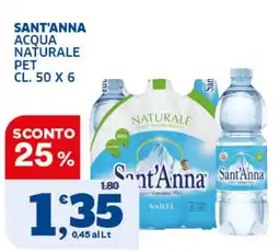 Ok Sigma Acqua naturale Sant'Anna offerta