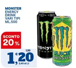 Ok Sigma Monster Energy Drink offerta