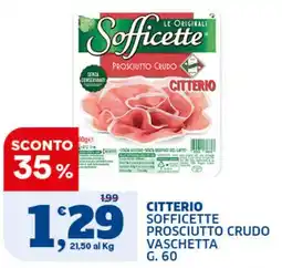 Ok Sigma Citterio Sofficette Prosciutto Crudo offerta