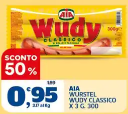 Ok Sigma AIA WURSTEL WUDY CLASSICO offerta