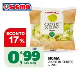 Ok Sigma Sigma Cuore di iceberg offerta