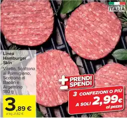 Carrefour Iper Linea Hamburger Skin offerta