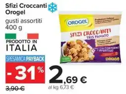 Carrefour Iper Sfizi Croccanti Orogel offerta