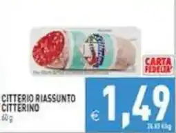 Pim Supermercati Citterio riassunto citterino offerta