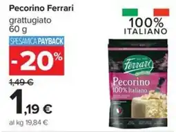 Carrefour Iper Pecorino Ferrari offerta