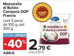 Carrefour Iper Mozzarella di Bufala Campana DOP offerta