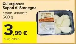 Carrefour Iper Culurgiones Sapori di Sardegna offerta