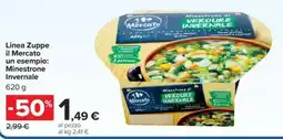 Carrefour Iper Minestrone di Verdure Invernale il Mercato offerta