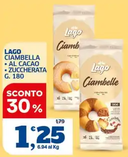 Ok Sigma Lago Ciambelle al cacao offerta