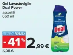 Carrefour Iper Gel Lavastoviglie Dual Power offerta