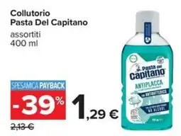 Carrefour Iper Collutorio Pasta Del Capitano offerta