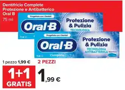 Carrefour Iper Dentifricio Complete Oral B offerta