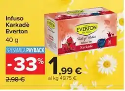 Carrefour Iper Infuso Karkadè Everton offerta