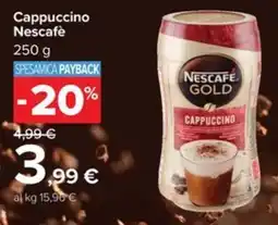 Carrefour Iper Cappuccino Nescafé Gold offerta