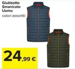 Carrefour Iper Giubbotto Smanicato Uomo offerta