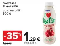 Carrefour Iper I Love kefir offerta
