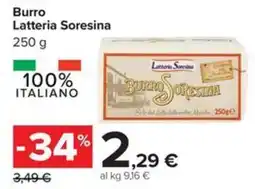 Carrefour Iper Burro Latteria Soresina offerta