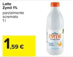 Carrefour Iper Latte Zymil 1% offerta