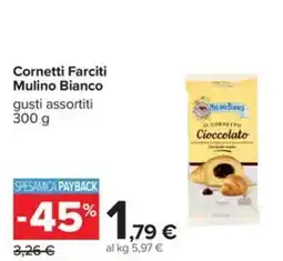 Carrefour Iper Cornetti Farciti Mulino Bianco offerta