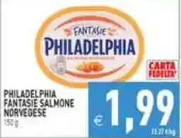 Pim Supermercati Philadelphia Fantasie Salmone Norvegese offerta