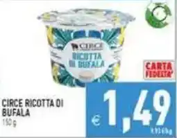 Pim Supermercati Circe ricotta di bufala offerta