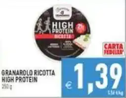 Pim Supermercati Granardolo ricotta high protein offerta