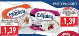 Pim Supermercati Exquisa Formaggio Fresco Cremoso Senza Lattosio offerta
