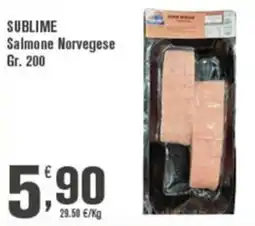 Conté Supermercati Salmone Norvegese offerta