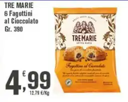 Conté Supermercati Tre Marie Fagottini al Cioccolato offerta