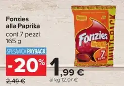 Carrefour Iper Fonzies alla Paprika offerta