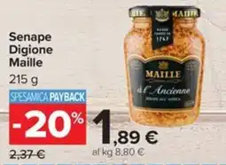Carrefour Iper Senape Digione Maille offerta