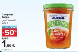 Carrefour Iper Composte Zuegg offerta
