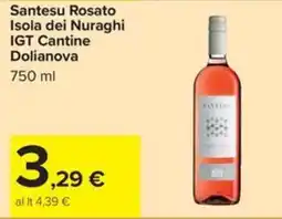 Carrefour Iper Santesu Rosato offerta