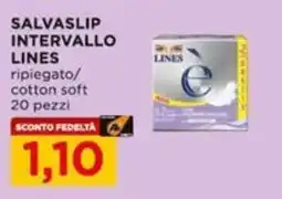 Alì Supermercati Salvaslip intervallo lines offerta