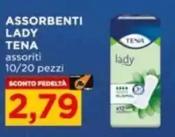 Alì Supermercati Assorbenti lady Tena offerta