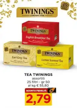 Alì Supermercati Tea Twinings offerta