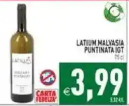 Pim Supermercati Latium Malvasia Puntinata IGT offerta